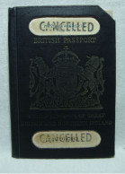 Rare Collectible British Passport 1949 W/11 Consular Revenues Southern Rhodesia & More - Historical Documents