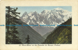 R630796 Le Mont Blanc Vu Des Cascades Du Bouqui. Finhaut. Jullien Freres - Monde