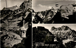 Luftseilbahn Kandersteg-Stock (Gemmi) - 3 Bilder (4160) * 8. 6. 1967 - Kandersteg