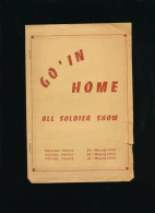 Programme 1956 Go'In Home All Soldier Show - Programmes