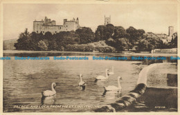 R630807 Linlithgow. Palace And Loch From West. Valentine. Sepiatype. 1948 - Monde