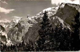 Luftseilbahn Kandersteg-Stock (Gemmipass) (18505) * 12. 8. 1954 - Kandersteg
