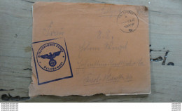 ALLEMAGNE : Enveloppe + Courrier FELDPOST 1940 ....... E- - Guerra Del 1939-45