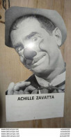 Autographe De Achille ZAVATTA Sur Document ...   PHI.....TIR1-POS4 - Autres & Non Classés