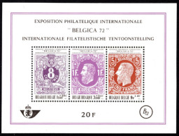 1970 Bloc 48 - Belgica 72, Exposition Philatélique Internationale - MNH - 1961-2001
