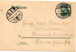 79653 - Deutsches Reich - 1905 - 5Pfg Germania GAKte WILMERSDORF -> BRASSO (Ungarn) - Brieven En Documenten