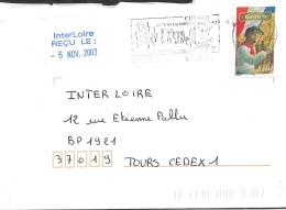 TIMBRE N° 3593 -    GAVROCHE   - TARIF DU 1 6 03 AU 28 2 05    -  2003-  - SEUL UR LETTRE - Postal Rates