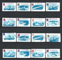 Romania 1962 Water Sports Y.T. 1834/1849 (0) - Used Stamps