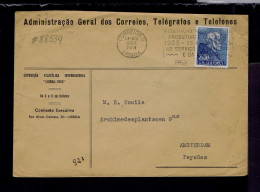 #88539 PORTUGAL "Corn Portuguese National Federation 1933 /20 Years At Service Nation And Plowing" Agriculture Amsterdam - Landbouw
