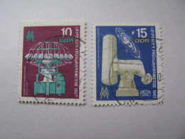 DDR  1254 - 1255  O - Used Stamps