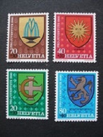 Suisse 1980 - Armoiries Des Cantons - MNH** - Unused Stamps