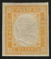 Italy       .  Yvert    .   9  (2 Scans)    .   1862 .     *      .   Mint-hinged - Nuevos