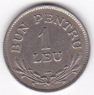 Roumanie 1 Leu 1924 Poissy , Ferdinand I , En Cupronickel, KM# 46 - Rumänien