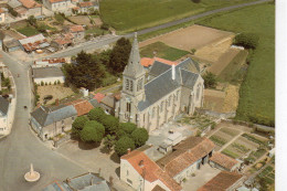 Argenton-Château Belle Vue Aérienne Eglise De Genneton - Argenton Chateau