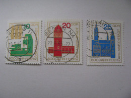 DDR  1117 - 1119  O - Used Stamps