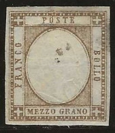 Naples      .  Yvert    .   11 (2 Scans)    .   1861 .     *      .   Mint-hinged - Neapel