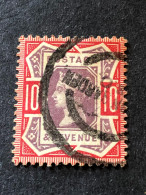 GREAT BRITAIN  SG 210  10d Dull Purple And Carmine  FU   CV £45 - Usados