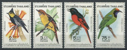 101 THAILANDE 1980 - Yvert 910/13 - Oiseau - Neuf **(MNH) Sans Charniere - Tailandia