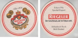 5000698 Bierdeckel Rund - Riegeler - Felsen Pils - Beer Mats