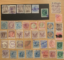 Marca Da Bollo / Tassa Di Bollo / Revenue Stamps Italy (view With Perfin) - Collections