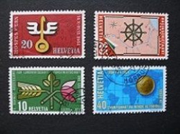 Suisse 1954 - Anniversaires Diverses ( Propagande ) - Oblitérés - Used Stamps