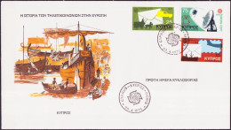 Europa CEPT 1979 Chypre - Zypern - Cyprus FDC2 Y&T N°496 à 498 - Michel N°501 à 503 - 1979