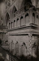 Angleterre Abbaye De Westminster Sanctuaire D'Édouard Le Confesseur Ancienne Carte Cabinet Photo Römmler & Jonas 1890 - Anciennes (Av. 1900)