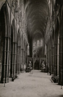 Angleterre Abbaye De Westminster La Nef Coté Est Ancienne Carte Cabinet Photo Römmler & Jonas 1890 - Anciennes (Av. 1900)