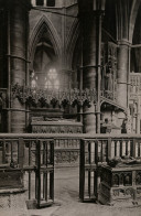 Angleterre Abbaye De Westminster Chapelle St Edmund Ancienne Carte Cabinet Photo Römmler & Jonas 1890 - Anciennes (Av. 1900)
