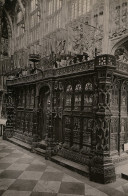 Angleterre Abbaye De Westminster Tombe De Henry VII Ancienne Carte Cabinet Photo Römmler & Jonas 1890 - Anciennes (Av. 1900)