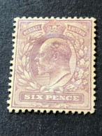 GREAT BRITAIN  SG 245  6d Pale Dull Purple  MH   CV £22 - Used Stamps