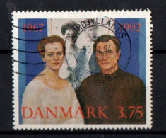 Denmark - 1992  -  The 25th Weeding Anniversary Of Queen Margrethe II And Prince Henrik  - Used. - Gebruikt