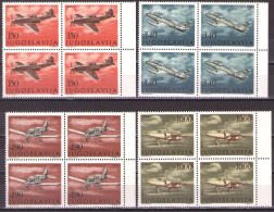 Yugoslavia 1978 - Aeronautical Day, Airplanes - Mi 1721-1724 - MNH**VF - Nuovi