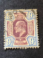 GREAT BRITAIN  SG 251  9d Dull Purple And Ultramarine FU CV £75 - Gebraucht