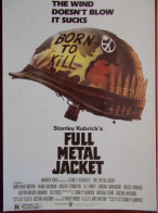 CINÉMA - FULL METAL JACKET - Film De Stanley Kubrick's. (Affiche De Film) - Manifesti Su Carta