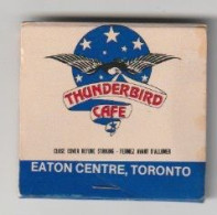 Lucifermerk Café Thunderbird Toronto Canada (CDN) - Scatole Di Fiammiferi