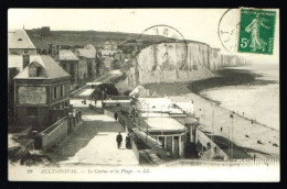 AULT - ONIVAL (80). L'Esplanade De La Plage Chemin Des Douaniers & Casino. - Ault