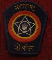 INSIGNE TISSU POLICE MAHARASHTRA....INDE - Landmacht