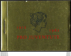 1962 Svizzera Pro Juventute Booklet Gold MNH SBHV N. 11 - Autres & Non Classés
