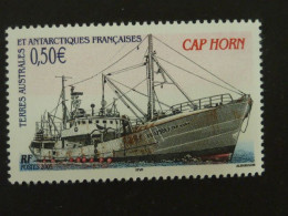 T.A.A.F., Année 2005, YT N° 407 Neuf MNH** Chalutier "Cap Horn" - Unused Stamps