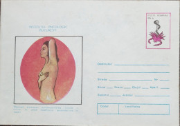 CANCER - BREAST CANCER - ONCOLOGY - NUDE - PREPAID COVER - STATIONERY - Maladies