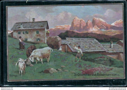 Cf310 Cartolinadie Dolomiten Vom Rittenehor Pittorica Scollata  Bolzano Trentino - Bolzano (Bozen)