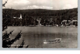 BINNENSCHIFFE - TITISEE, Personenschiff Auf Dem See, 1957 - Steamers