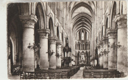 Lisieux 14  Carte Timbrée  L'Interieure De La Cathedrale - Lisieux