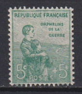 France: Y&T N° 149 *, MH. Charniéré. TB ! - Unused Stamps