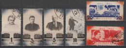 URSS - 1934 - SERIE COMPLETE - YVERT N°530/535 OBLITERES - COTE = 55 EUR - Oblitérés