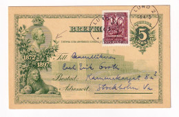 Sweden Lund Postal Stationery Sverige Suède Stockholm  Entier Postal - Ganzsachen