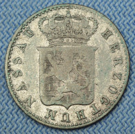 Nassau • 6 Kreuzer 1831  •  Wilhelm • German States • Ag 336 ‰  = 1/10 Gulden • [24-880] - Groschen & Andere Kleinmünzen