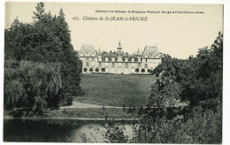 Collection Des Châteaux De Bourgogne - 165 - Château De Saint Jean Le Priche - Pas Circulé - Other & Unclassified