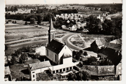 CPSM DE SCHWEIGHOUSE SUR MODER VUE D AVION L EGLISE PROTESTANTE ET LE FAUBOURG - Other & Unclassified